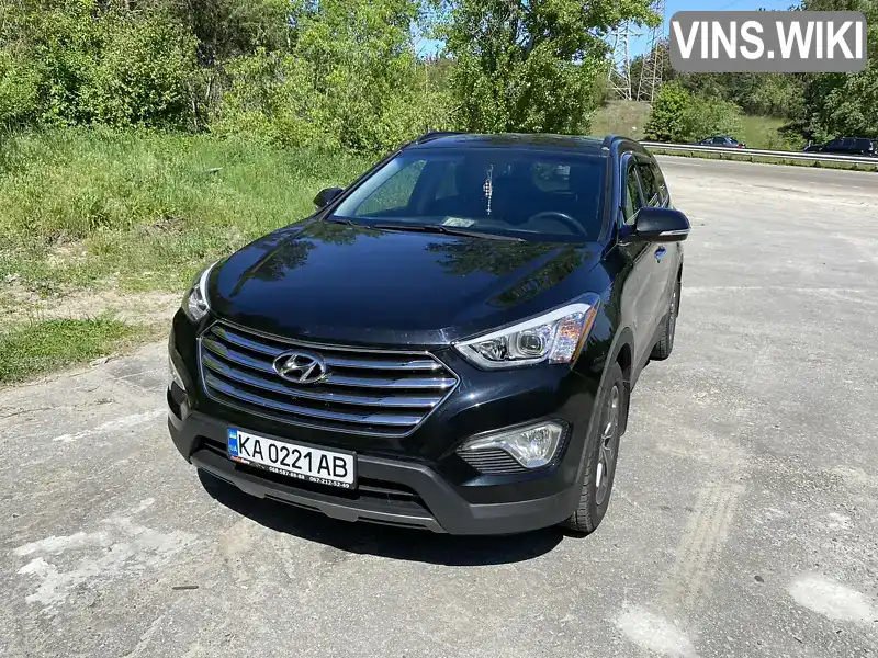 Позашляховик / Кросовер Hyundai Santa FE 2013 3.34 л. Автомат обл. Київська, Київ - Фото 1/13