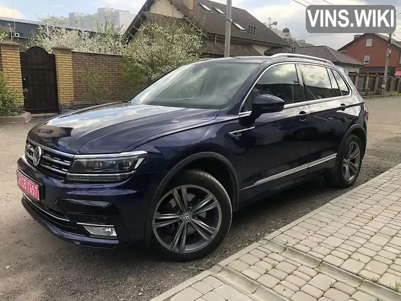 Внедорожник / Кроссовер Volkswagen Tiguan 2016 2 л. Робот обл. Киевская, Белая Церковь - Фото 1/19