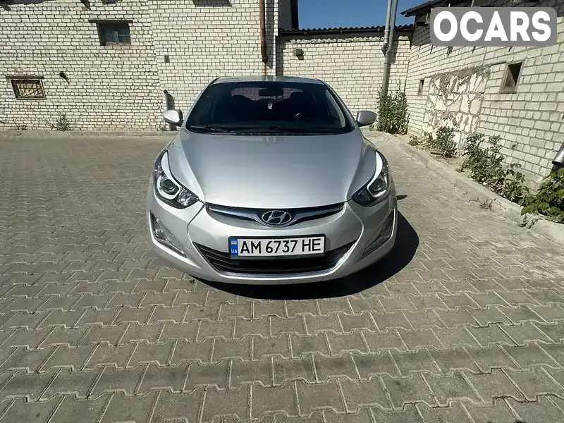 Седан Hyundai Avante 2014 1.58 л. Автомат обл. Житомирська, Житомир - Фото 1/12