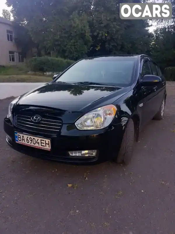 Седан Hyundai Accent 2008 1.4 л. Ручная / Механика обл. Кировоградская, Кропивницкий (Кировоград) - Фото 1/21