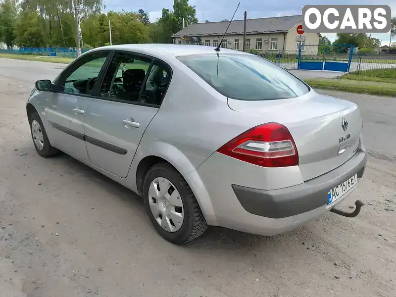 Седан Renault Megane 2006 1.59 л. Ручна / Механіка обл. Хмельницька, Теофіполь - Фото 1/21