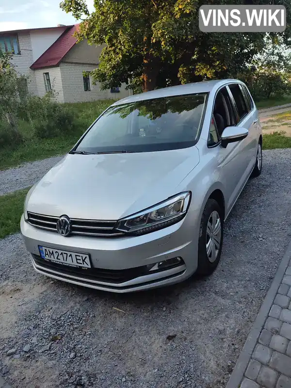 Мікровен Volkswagen Touran 2016 1.6 л. Ручна / Механіка обл. Житомирська, Звягель - Фото 1/16