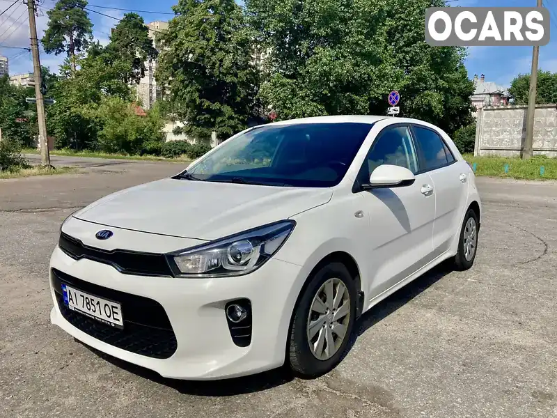 Хетчбек Kia Rio 2017 1.4 л. Автомат обл. Київська, Київ - Фото 1/18