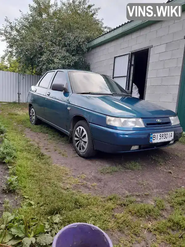 Седан ВАЗ / Lada 2110 2005 1.6 л. Ручна / Механіка обл. Полтавська, Карлівка - Фото 1/8