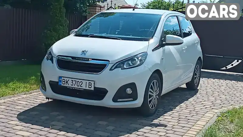 Хетчбек Peugeot 108 2015 1 л. Ручна / Механіка обл. Рівненська, Сарни - Фото 1/21