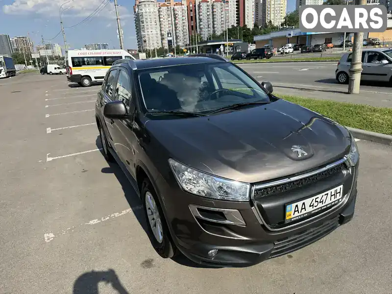 Позашляховик / Кросовер Peugeot 4008 2012 2 л. Варіатор обл. Київська, Київ - Фото 1/21