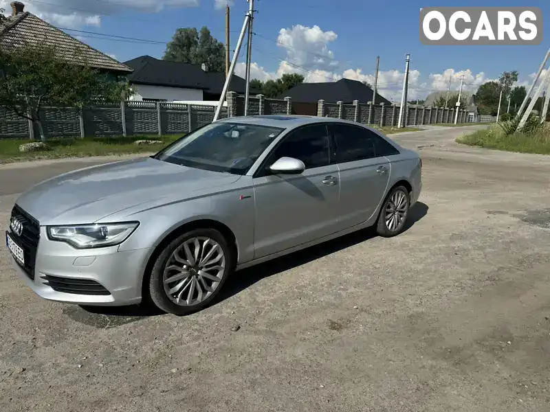 Седан Audi A6 2014 3 л. Автомат обл. Чернігівська, Прилуки - Фото 1/21