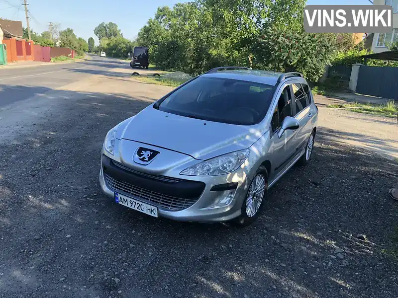 Універсал Peugeot 308 2009 1.56 л. Ручна / Механіка обл. Київська, Васильків - Фото 1/17