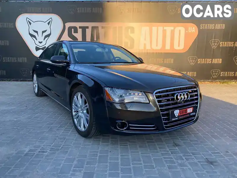 Седан Audi A8 2013 3 л. Автомат обл. Вінницька, Вінниця - Фото 1/21