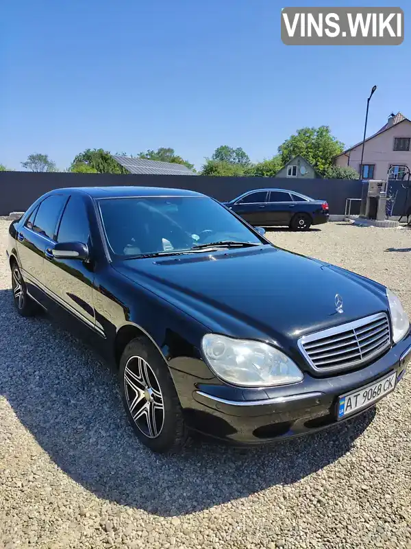 Седан Mercedes-Benz S-Class 2000 5 л. Автомат обл. Ивано-Франковская, Калуш - Фото 1/21