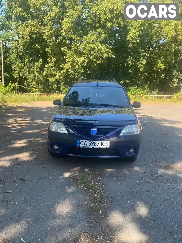 Седан Dacia Logan 2007 1.6 л. обл. Черкаська, Звенигородка - Фото 1/19