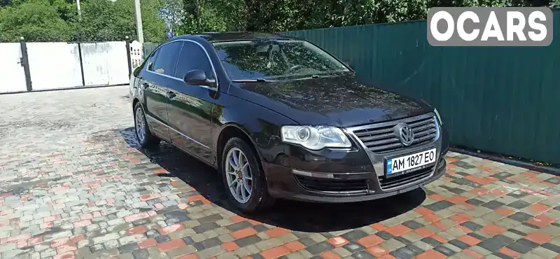 Седан Volkswagen Passat 2007 1.98 л. Ручна / Механіка обл. Житомирська, Брусилів - Фото 1/21