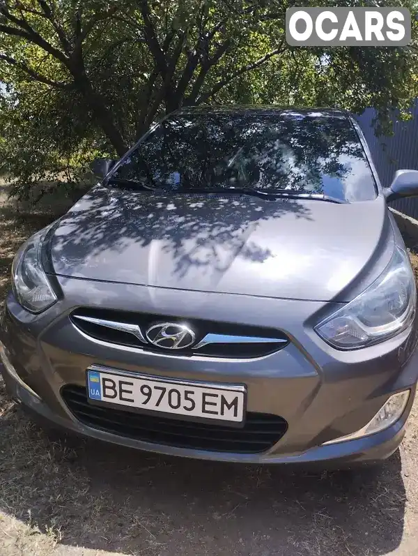 Седан Hyundai Accent 2011 1.4 л. Автомат обл. Миколаївська, Новий Буг - Фото 1/9