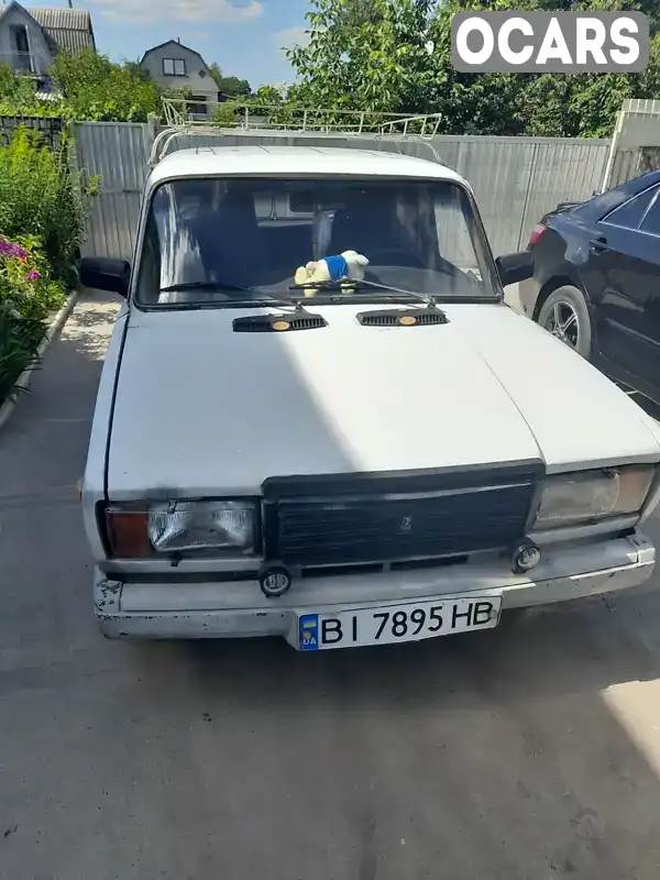 Седан ВАЗ / Lada 2107 1982 1.45 л. Ручна / Механіка обл. Полтавська, Кременчук - Фото 1/9