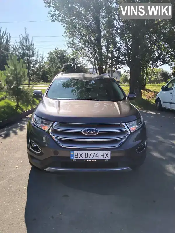 Позашляховик / Кросовер Ford Edge 2018 2 л. Автомат обл. Хмельницька, Хмельницький - Фото 1/21