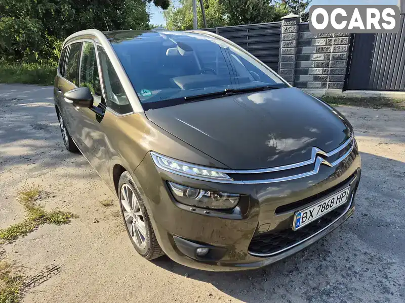 Минивэн Citroen Grand C4 Picasso 2014 2 л. Автомат обл. Хмельницкая, Славута - Фото 1/21