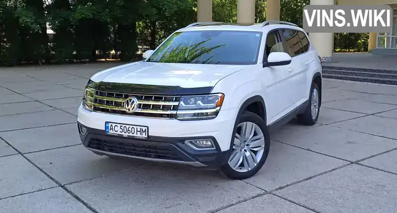 Внедорожник / Кроссовер Volkswagen Atlas 2019 3.6 л. Автомат обл. Волынская, Луцк - Фото 1/21