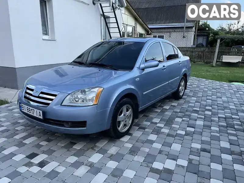 Седан Chery Elara 2007 1.97 л. Ручна / Механіка обл. Полтавська, Лубни - Фото 1/21