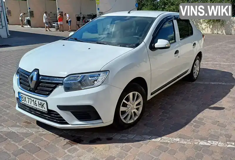 Седан Renault Logan 2021 1 л. Ручна / Механіка обл. Хмельницька, Хмельницький - Фото 1/9