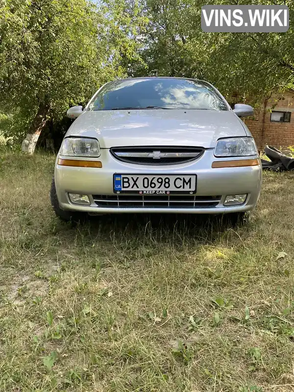 Седан Chevrolet Aveo 2005 1.5 л. Ручна / Механіка обл. Хмельницька, Хмельницький - Фото 1/13