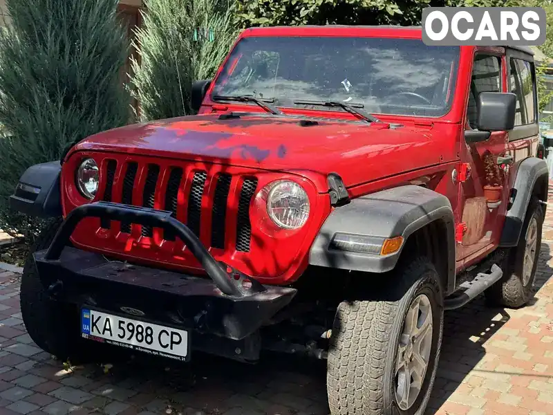 Позашляховик / Кросовер Jeep Wrangler 2019 2 л. Автомат обл. Київська, Київ - Фото 1/17