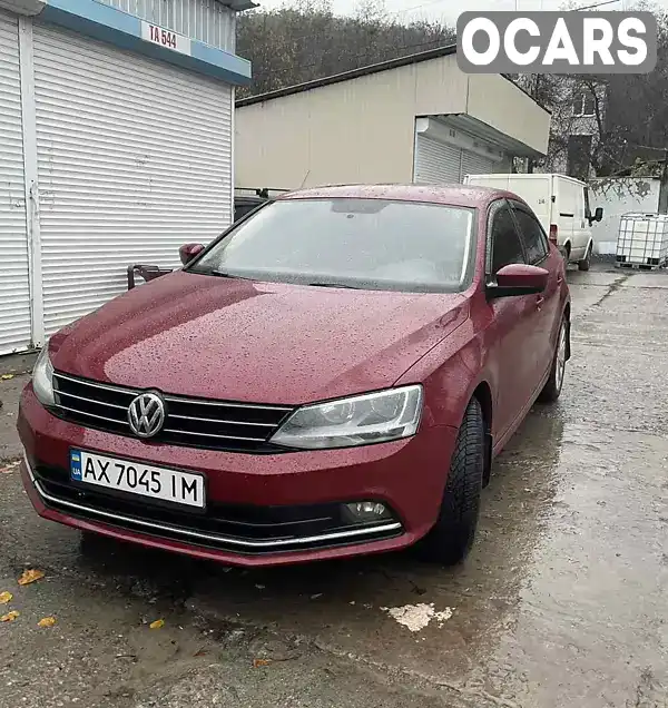 Седан Volkswagen Jetta 2016 1.4 л. Автомат обл. Черкаська, Ватутіне - Фото 1/21