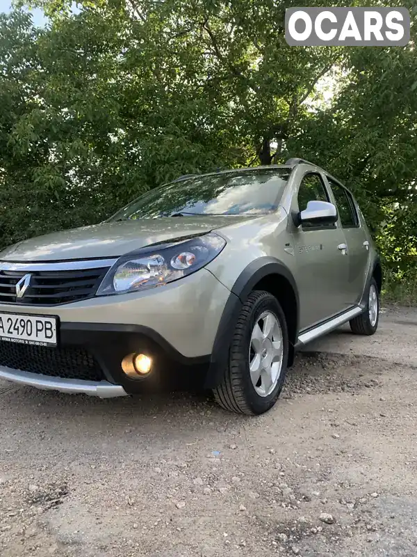 X7LBSRBYNBH449316 Renault Sandero StepWay 2011 Позашляховик / Кросовер 1.6 л. Фото 2