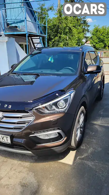 Внедорожник / Кроссовер Hyundai Santa FE 2017 2.2 л. Автомат обл. Киевская, Белая Церковь - Фото 1/20