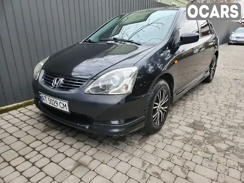 Хэтчбек Honda Civic 2002 1.69 л. Ручная / Механика обл. Ивано-Франковская, Ивано-Франковск - Фото 1/9