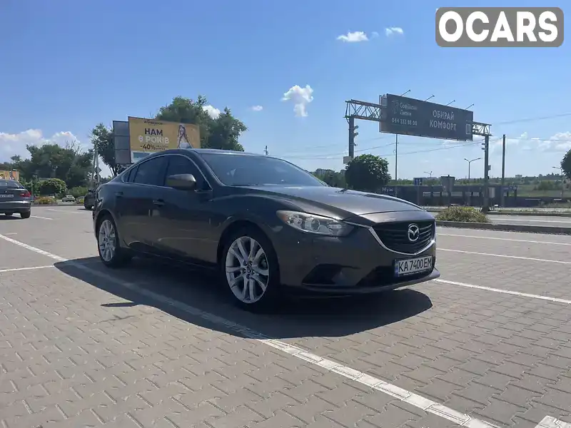 Седан Mazda 6 2015 2.49 л. Автомат обл. Київська, Вишневе - Фото 1/21