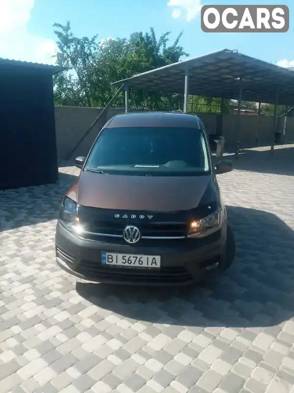 Мінівен Volkswagen Caddy 2016 1.6 л. Ручна / Механіка обл. Полтавська, Гадяч - Фото 1/10