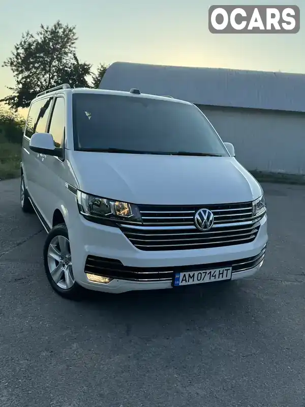 Минивэн Volkswagen Transporter 2020 2 л. Ручная / Механика обл. Житомирская, Бердичев - Фото 1/21