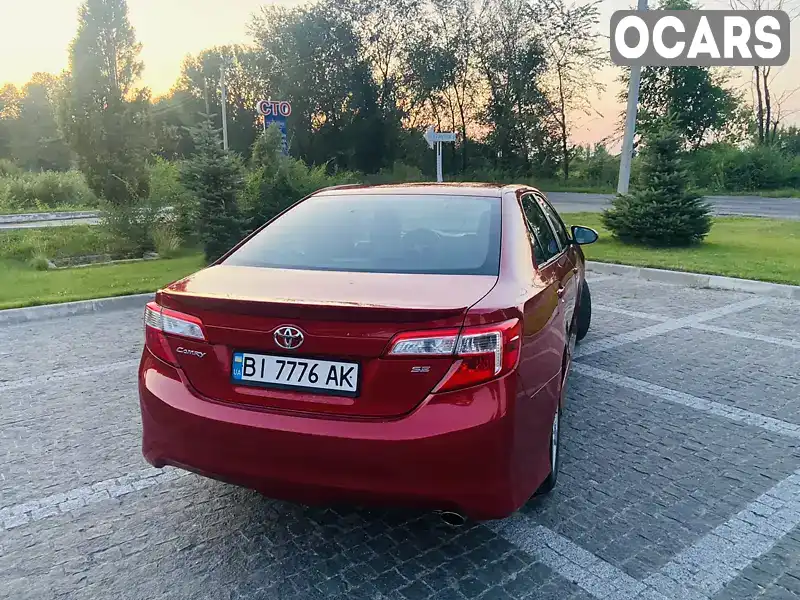 Седан Toyota Camry 2013 2.49 л. Автомат обл. Полтавська, Пирятин - Фото 1/9