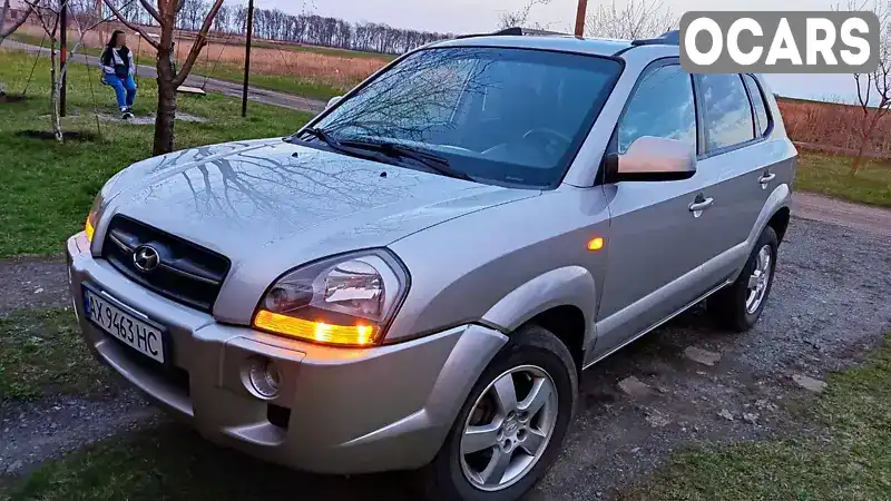 Внедорожник / Кроссовер Hyundai Tucson 2008 2 л. Автомат обл. Харьковская, Новая Водолага - Фото 1/8