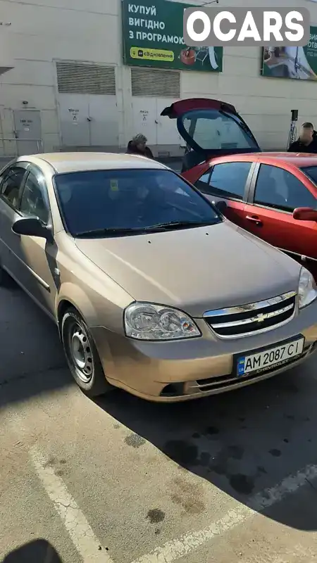 Седан Chevrolet Lacetti 2006 1.6 л. Ручная / Механика обл. Житомирская, Житомир - Фото 1/21