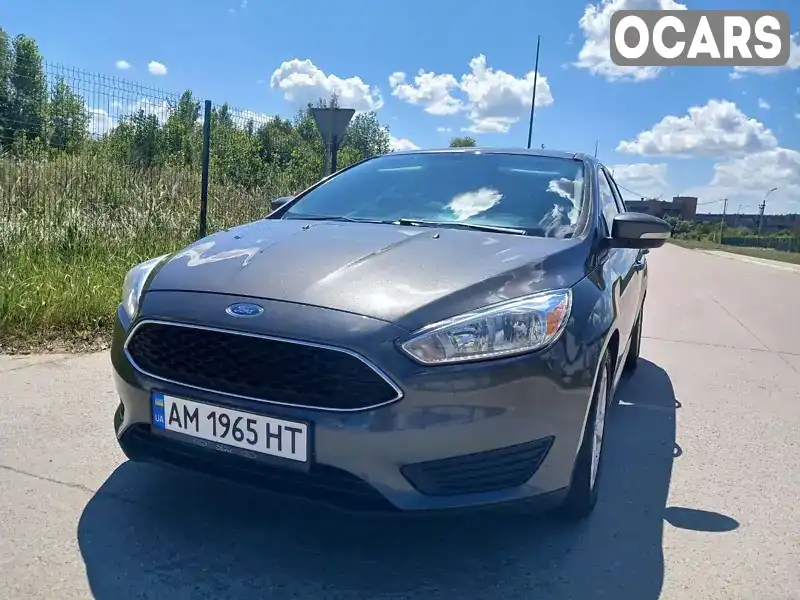 Седан Ford Focus 2015 2 л. Автомат обл. Житомирська, Коростень - Фото 1/9