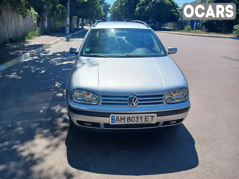 Універсал Volkswagen Golf 2001 1.9 л. Ручна / Механіка обл. Житомирська, Радомишль - Фото 1/15