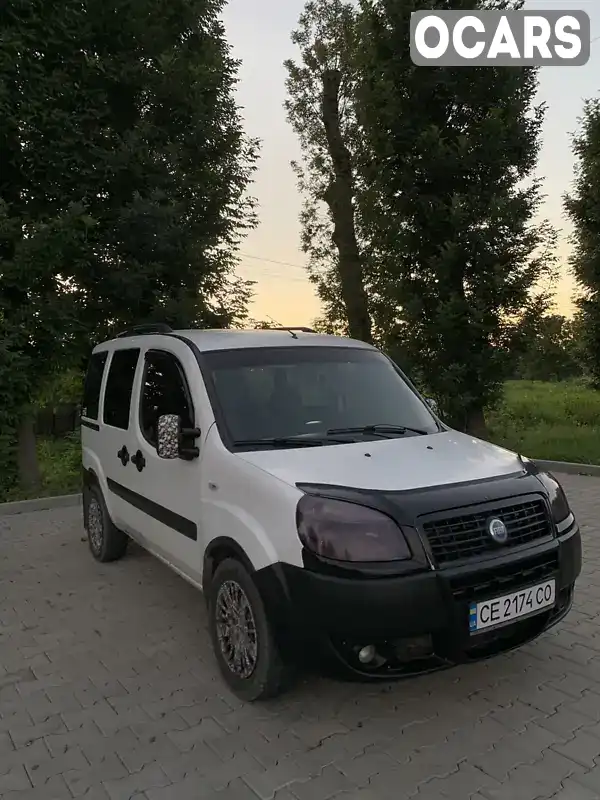 Мінівен Fiat Doblo 2007 1.9 л. Ручна / Механіка обл. Чернівецька, Кіцмань - Фото 1/13