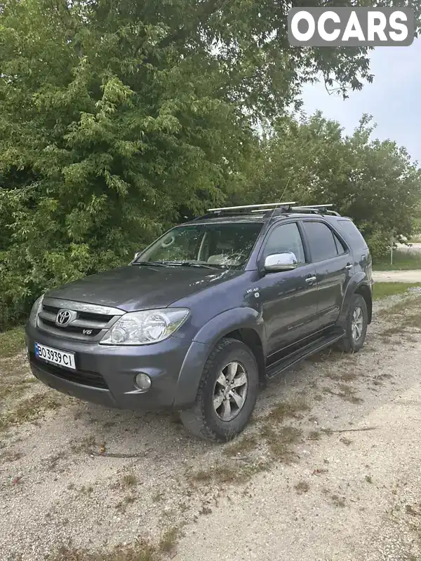 Позашляховик / Кросовер Toyota Fortuner 2006 4 л. Автомат обл. Тернопільська, Збараж - Фото 1/21