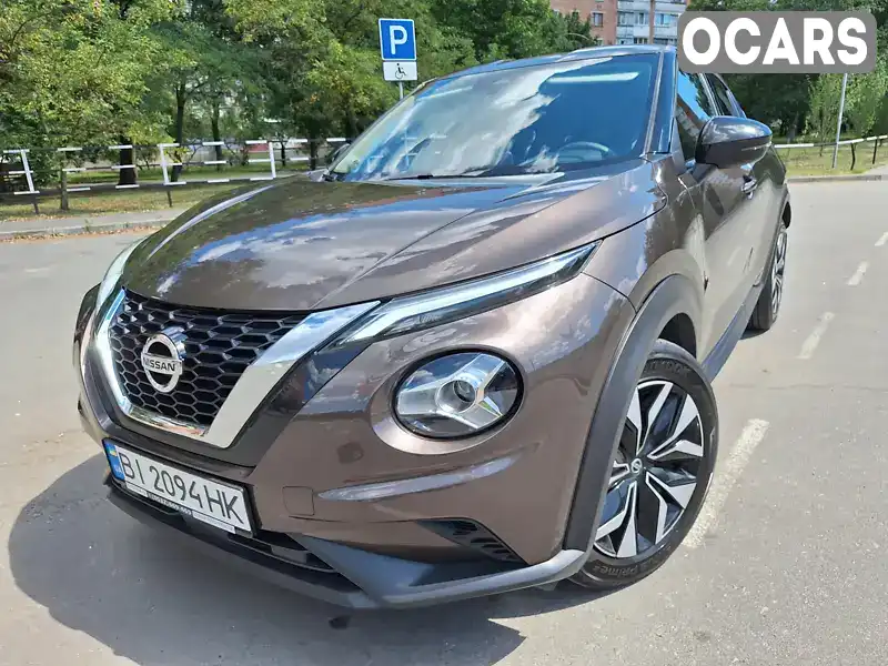 Позашляховик / Кросовер Nissan Juke 2021 1 л. Автомат обл. Полтавська, Полтава - Фото 1/21