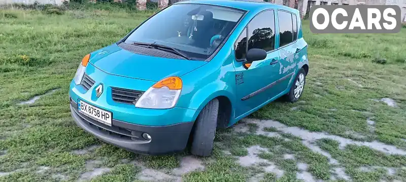 Хэтчбек Renault Modus 2004 1.6 л. Ручная / Механика обл. Хмельницкая, Изяслав - Фото 1/20