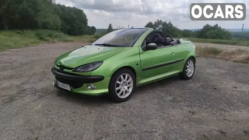 Кабриолет Peugeot 206 2001 2 л. Ручная / Механика обл. Киевская, Богуслав - Фото 1/21