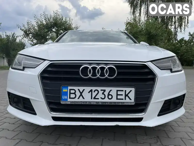 Універсал Audi A4 2017 2 л. Ручна / Механіка обл. Хмельницька, Красилів - Фото 1/21