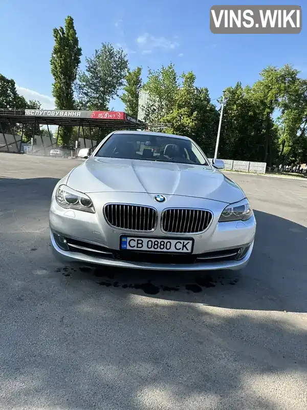 Седан BMW 5 Series 2011 3 л. Автомат обл. Черниговская, Чернигов - Фото 1/11