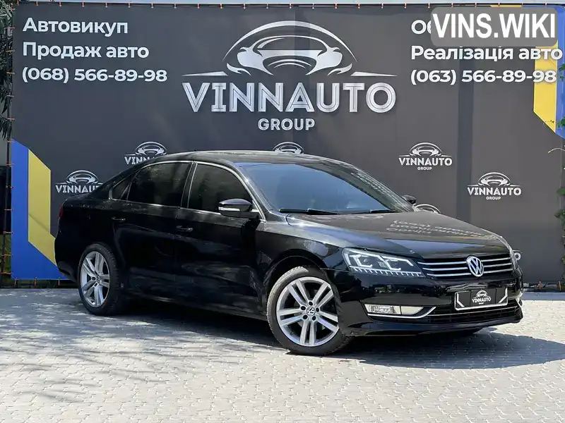 Седан Volkswagen Passat 2013 2.5 л. Автомат обл. Вінницька, Вінниця - Фото 1/21