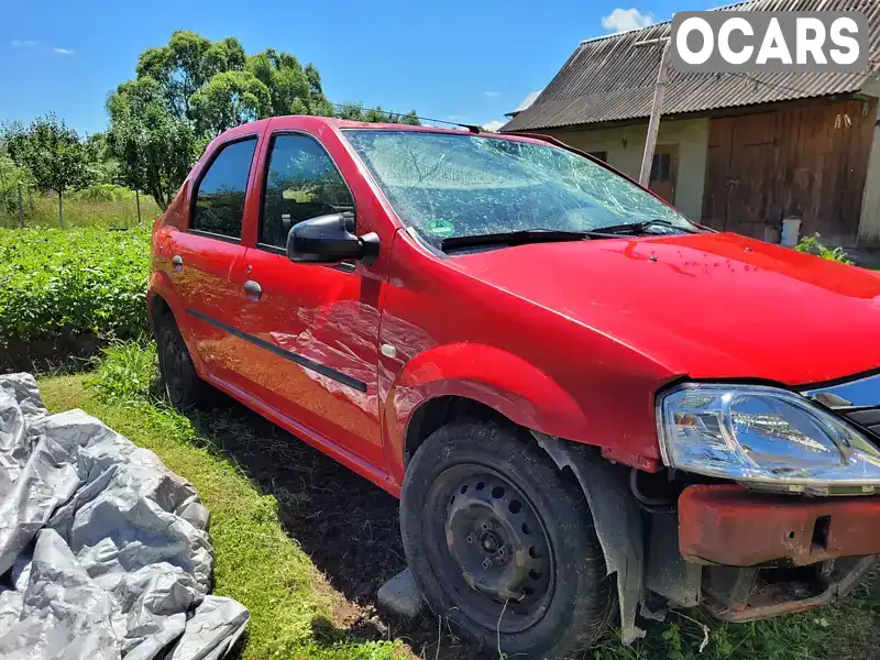 Седан Dacia Logan 2009 1.39 л. Ручна / Механіка обл. Івано-Франківська, Рожнятів - Фото 1/7