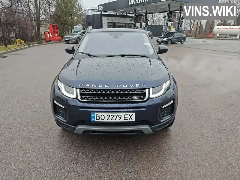 Внедорожник / Кроссовер Land Rover Range Rover Evoque 2017 2 л. Автомат обл. Тернопольская, Тернополь - Фото 1/9