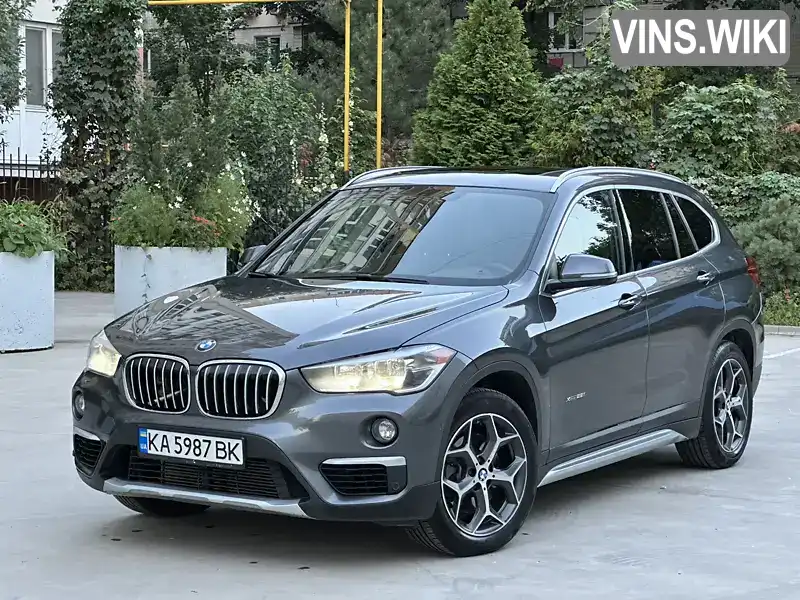 Позашляховик / Кросовер BMW X1 2015 2 л. Автомат обл. Київська, Київ - Фото 1/21