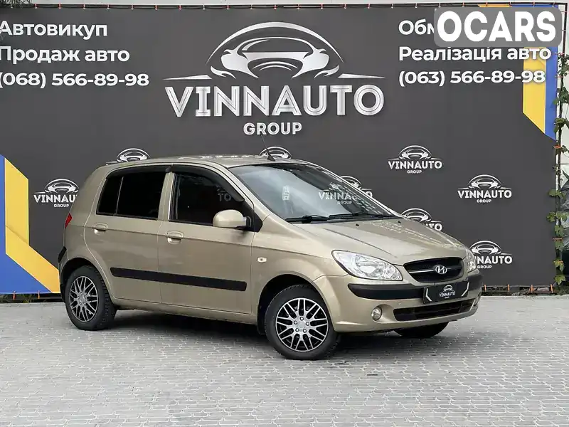 Хетчбек Hyundai Getz 2010 1.4 л. Автомат обл. Вінницька, Вінниця - Фото 1/21