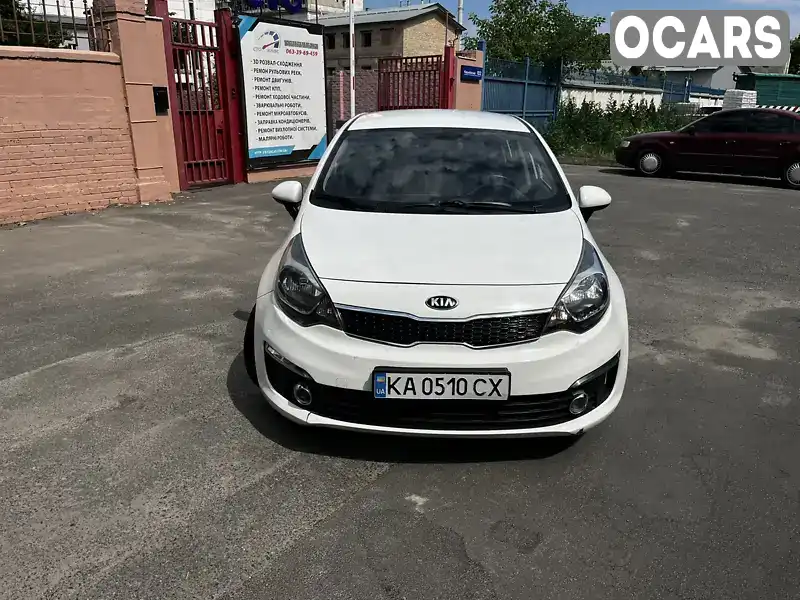 Седан Kia Rio 2017 1.4 л. Ручна / Механіка обл. Київська, Київ - Фото 1/16